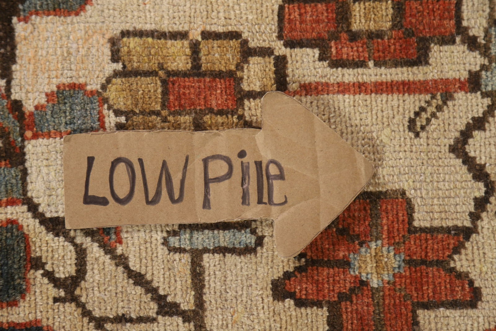 Antique Vegetable Dye Bakhtiari Persian Rug 11x18 - 14