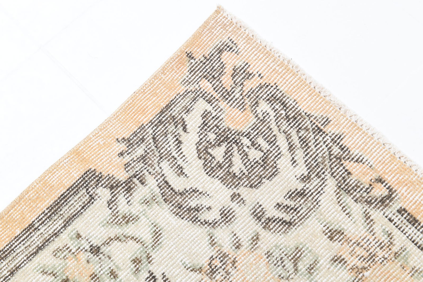 6'11'' x 10'3'' Handmade Vintage Wool Rug - 6874 - 12