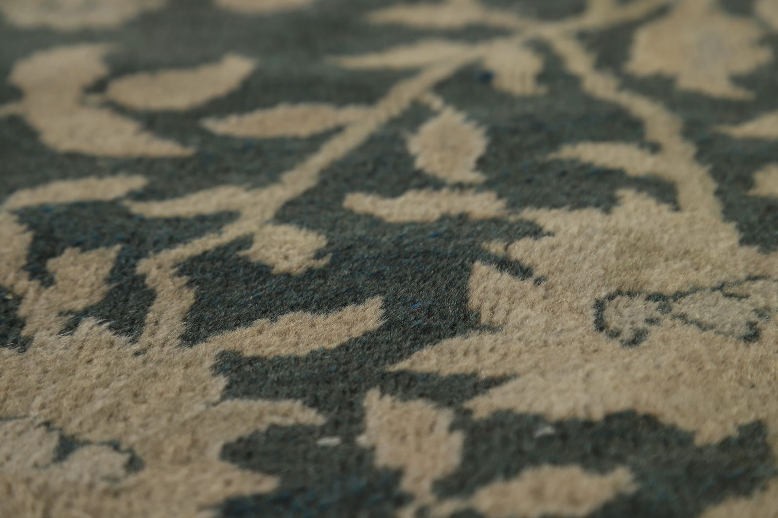 Pre-1900 Antique Vegetable Dye Mahal Signed Persian Large Rug 20x39 - 14