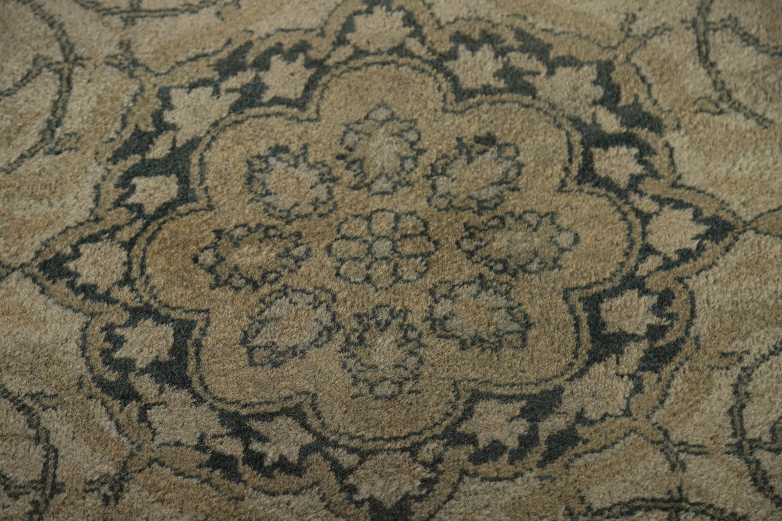 Pre-1900 Antique Vegetable Dye Mahal Signed Persian Large Rug 20x39 - 16