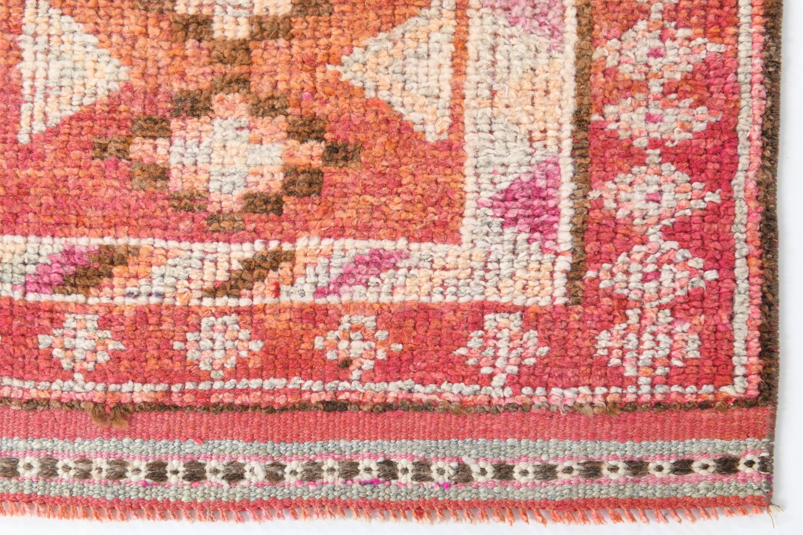 2'7'' x 12'5'' Vintage Wool Runner Rug - 18560 - 11