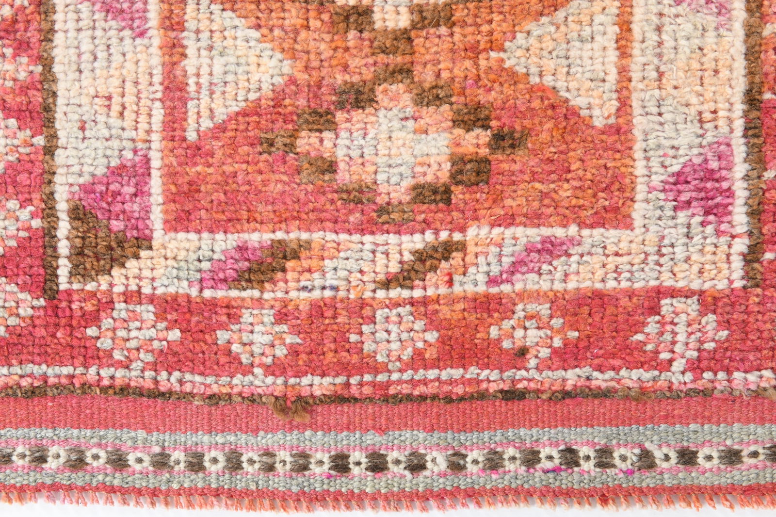 2'7'' x 12'5'' Vintage Wool Runner Rug - 18560 - 12