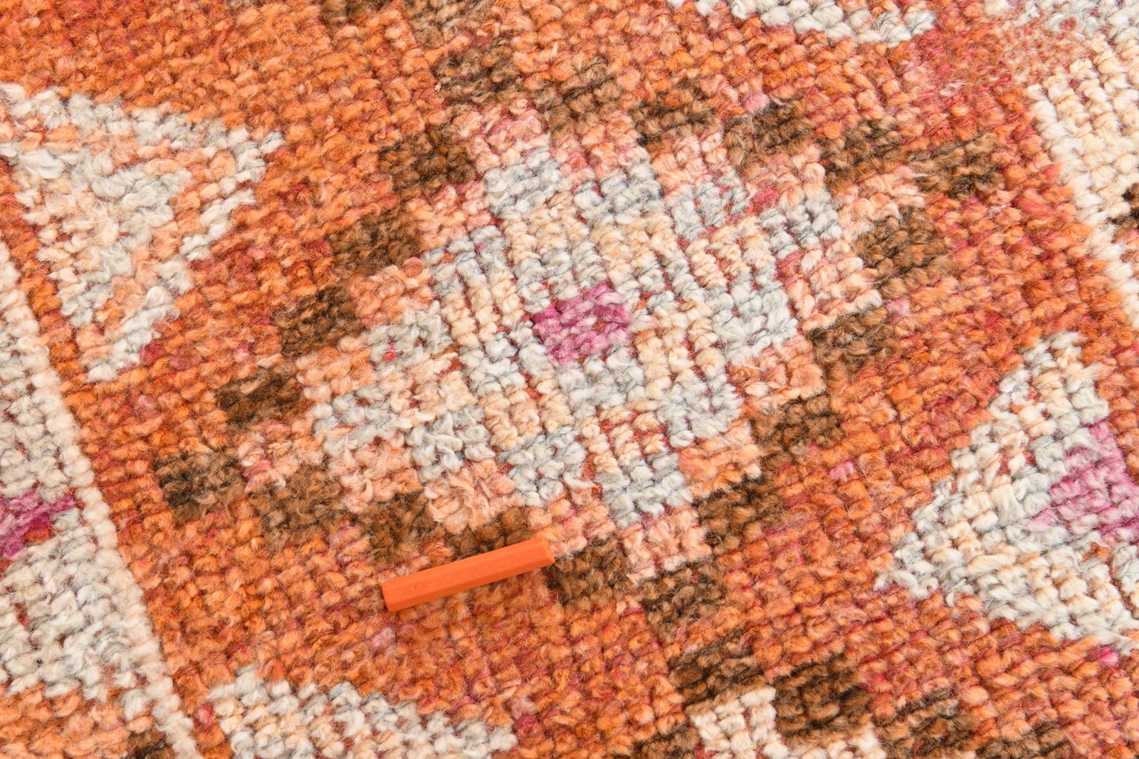 2'7'' x 12'5'' Vintage Wool Runner Rug - 18560 - 6