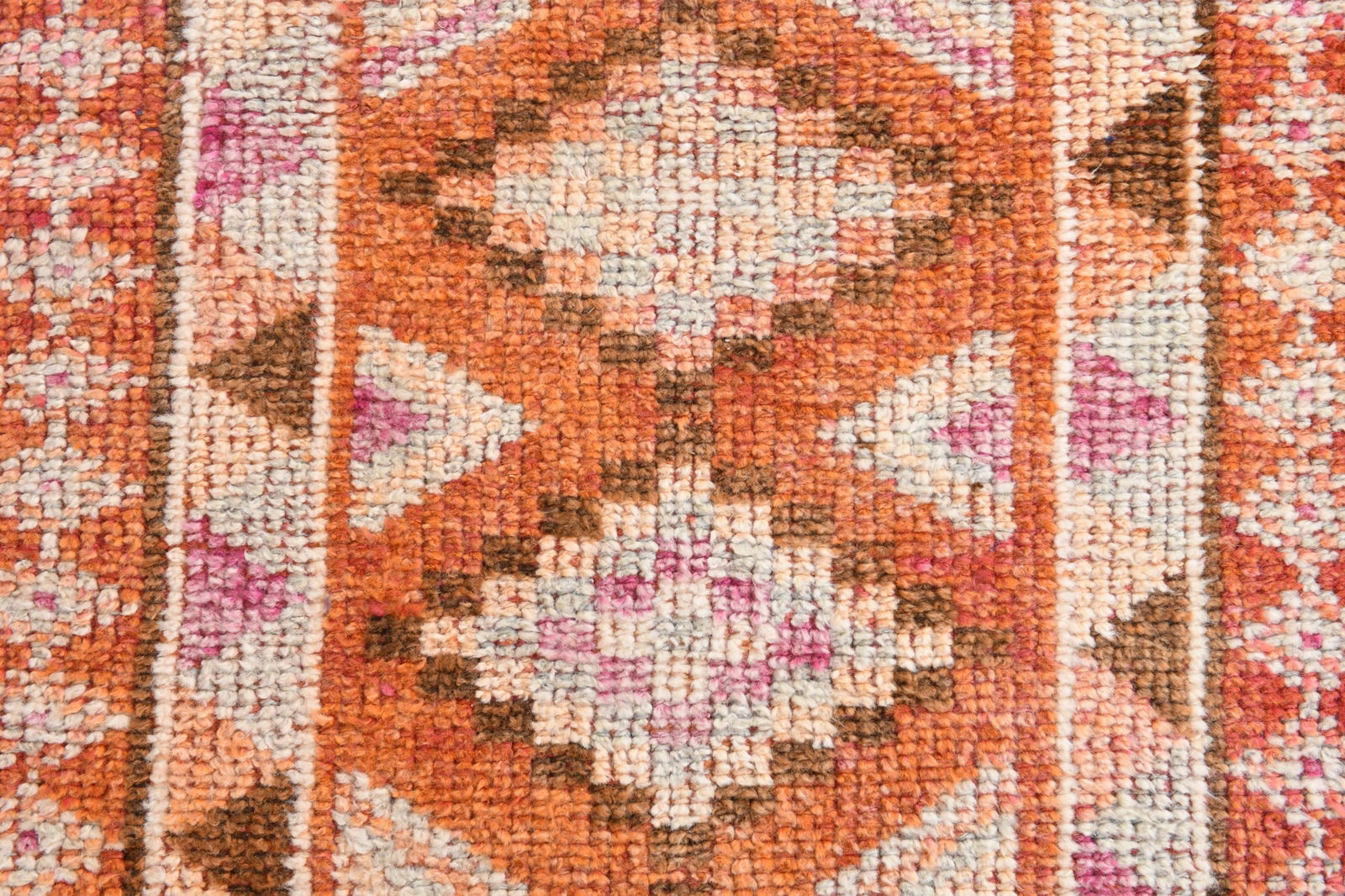 2'7'' x 12'5'' Vintage Wool Runner Rug - 18560 - 8