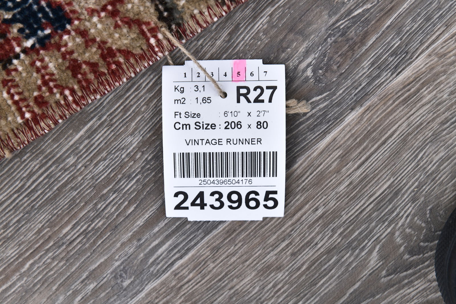 2'7'' x 6'9'' Decorative Vintage Rug - 243965 - 14