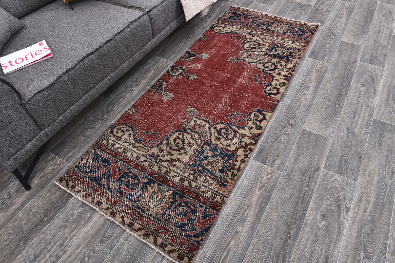 2'7'' x 6'9'' Decorative Vintage Rug - 243965 - 2