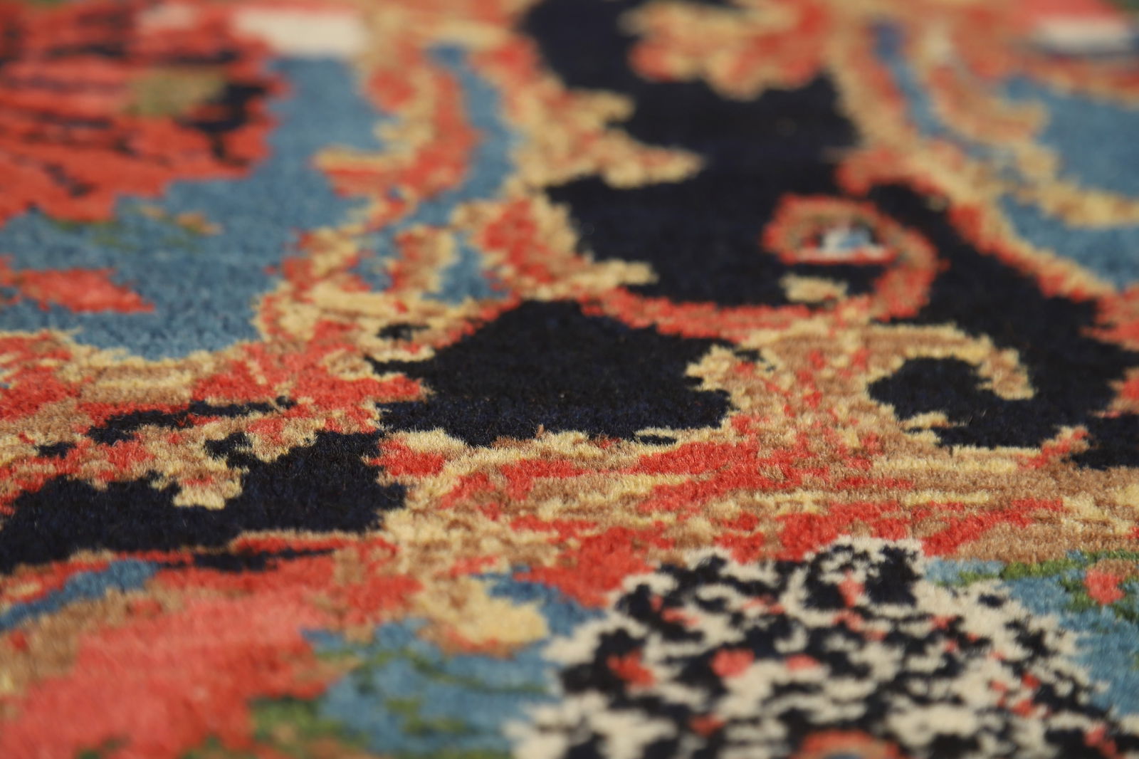 Antique Vegetable Dye Senneh Persian Runner Rug 3x19 - 12