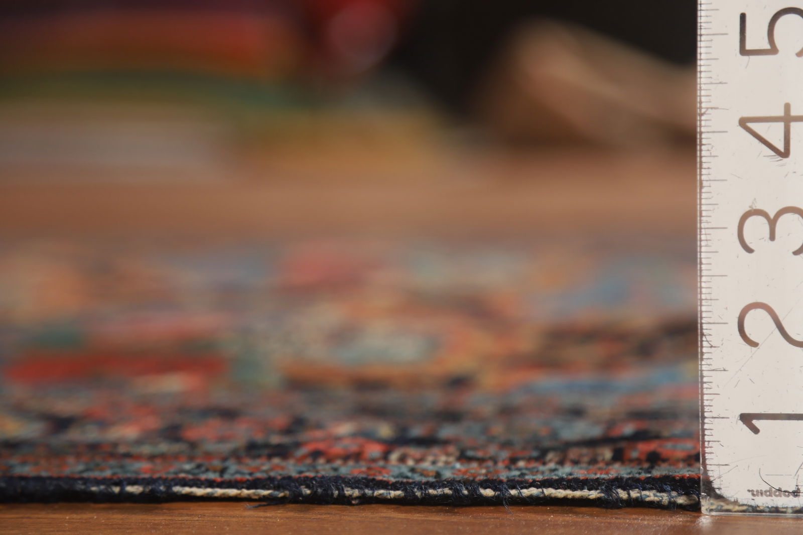 Antique Vegetable Dye Senneh Persian Runner Rug 3x19 - 20