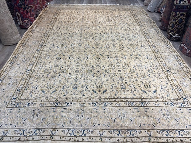 Vintage all over Persian Kerman Rug-L6762 - 7