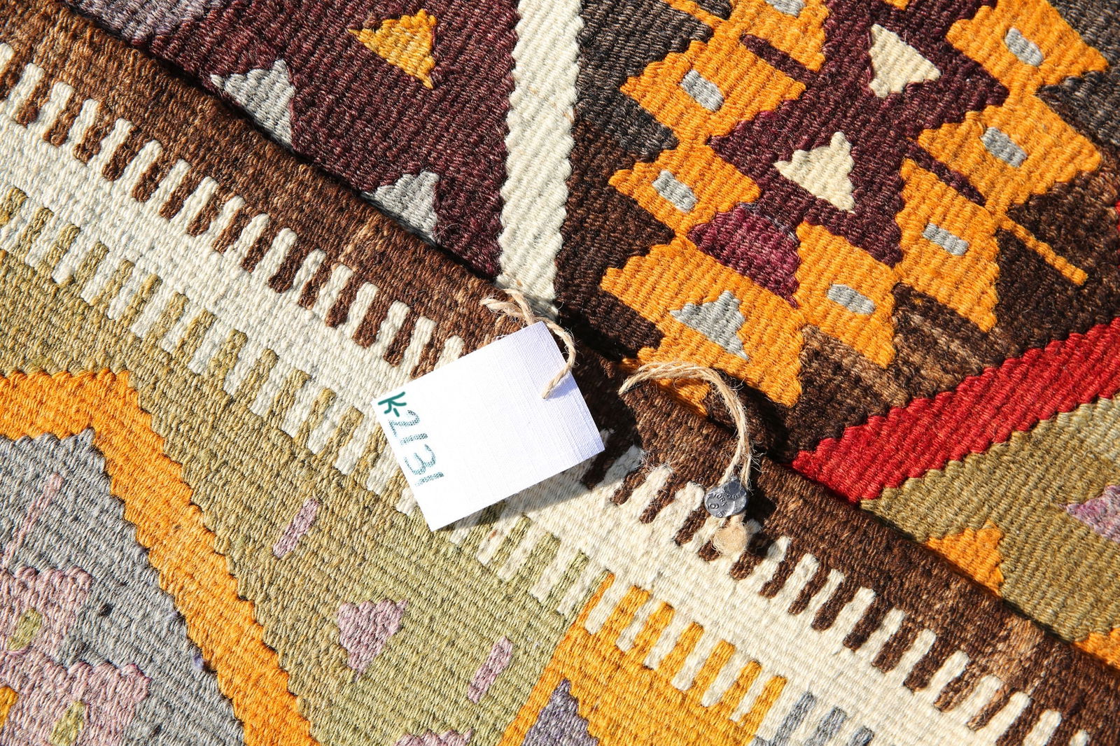 5'6'' x 8'9'' Turkish Vintage Runner Rug - 2131 - 16