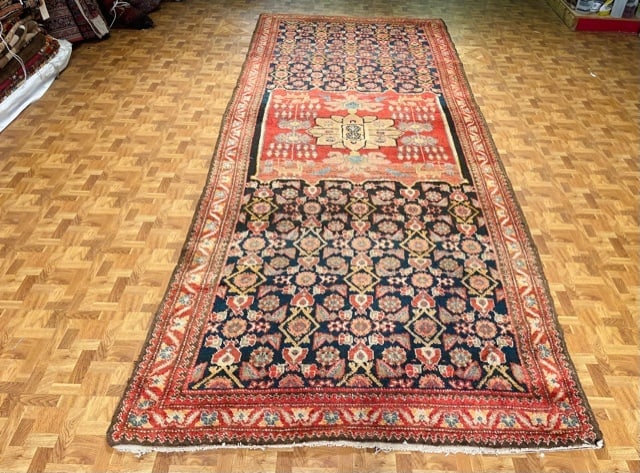 Antique Persian Northwest Rug- 4943: Title:Antique Persian Northwest Rug- 4943 Description:Unusual antique Persian Northwest wide runner , from northwest Persia, size 4 ft. 2 inches by 10 ft. 10 inches, circa 1930, excellent condition wi