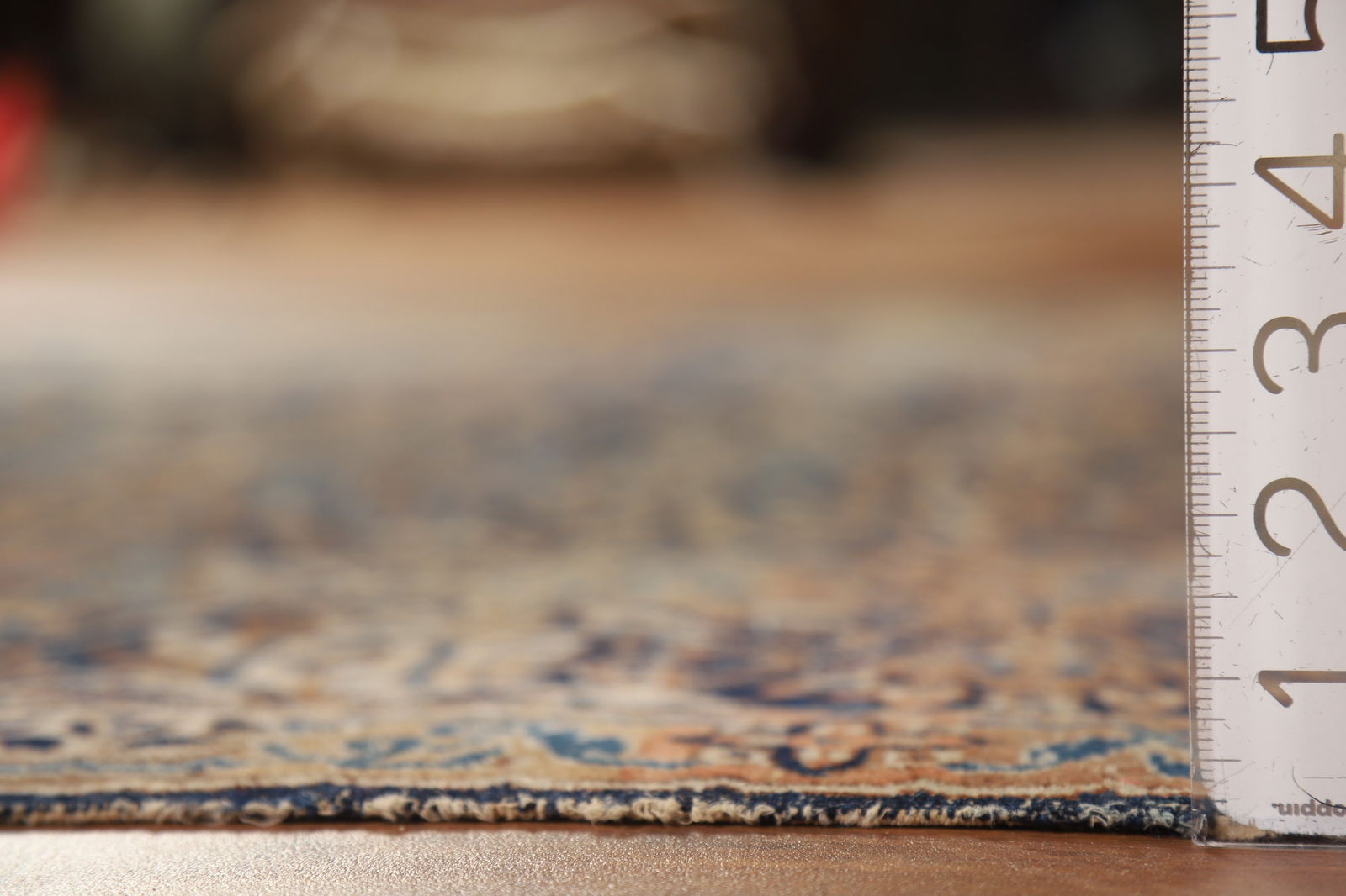 Pre-1900 Antique Vegetable Dye Kerman Ravar Persian Rug 5x7 - 19