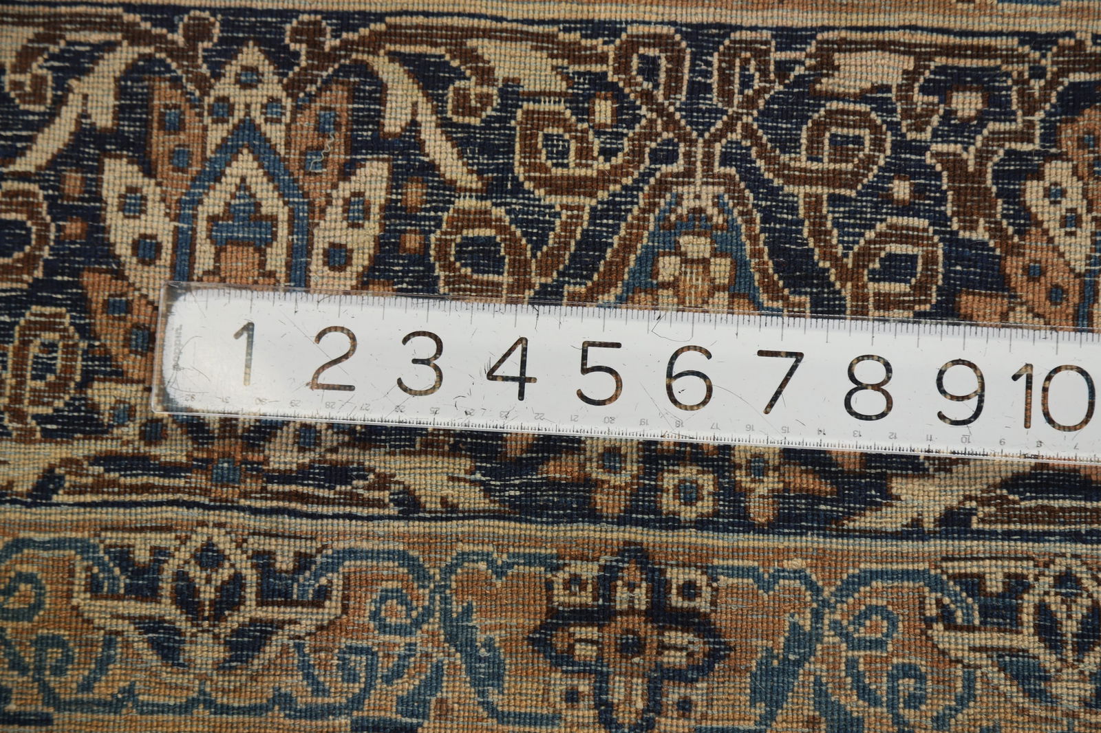 Pre-1900 Antique Vegetable Dye Kerman Ravar Persian Rug 5x7 - 20