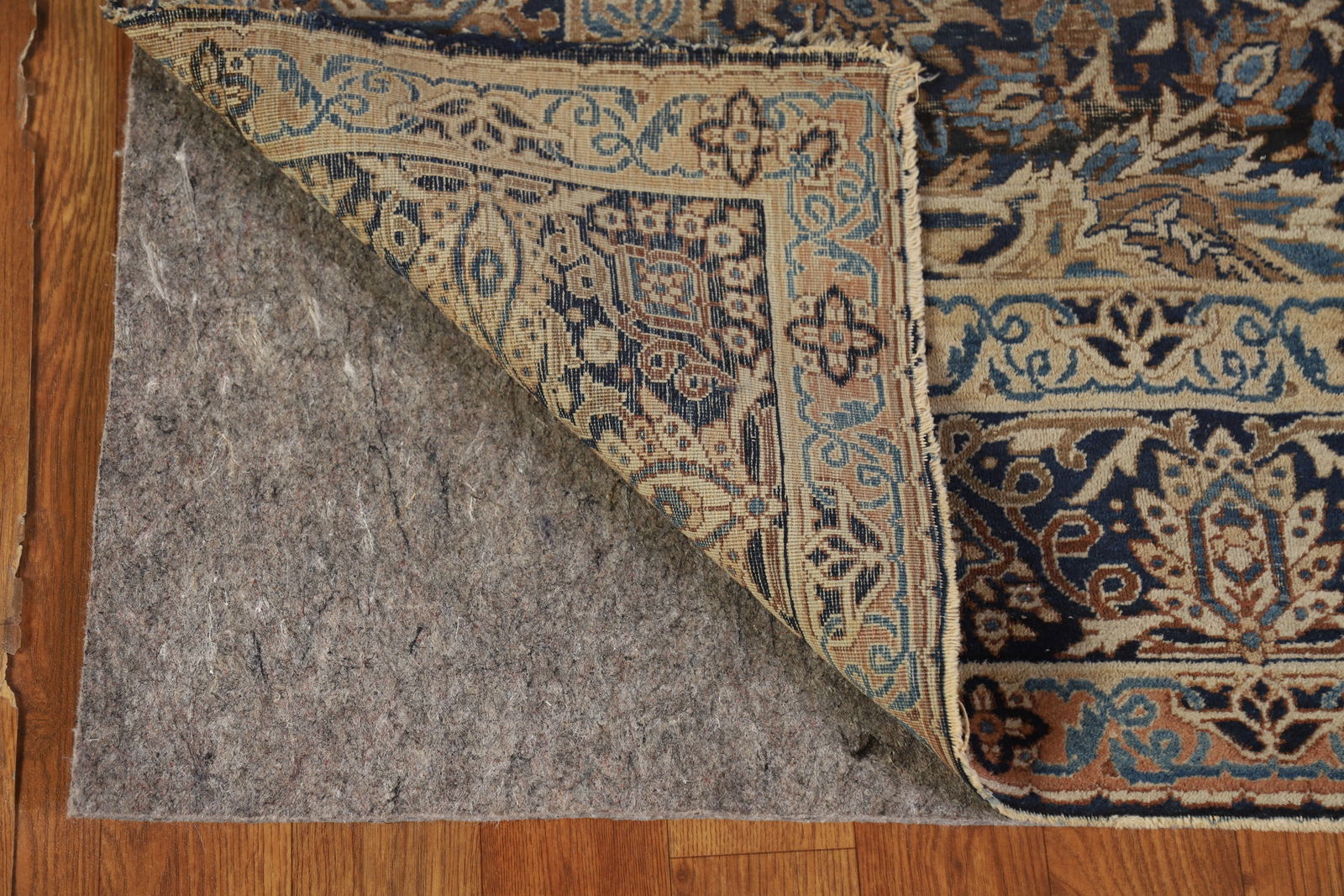 Pre-1900 Antique Vegetable Dye Kerman Ravar Persian Rug 5x7 - 8