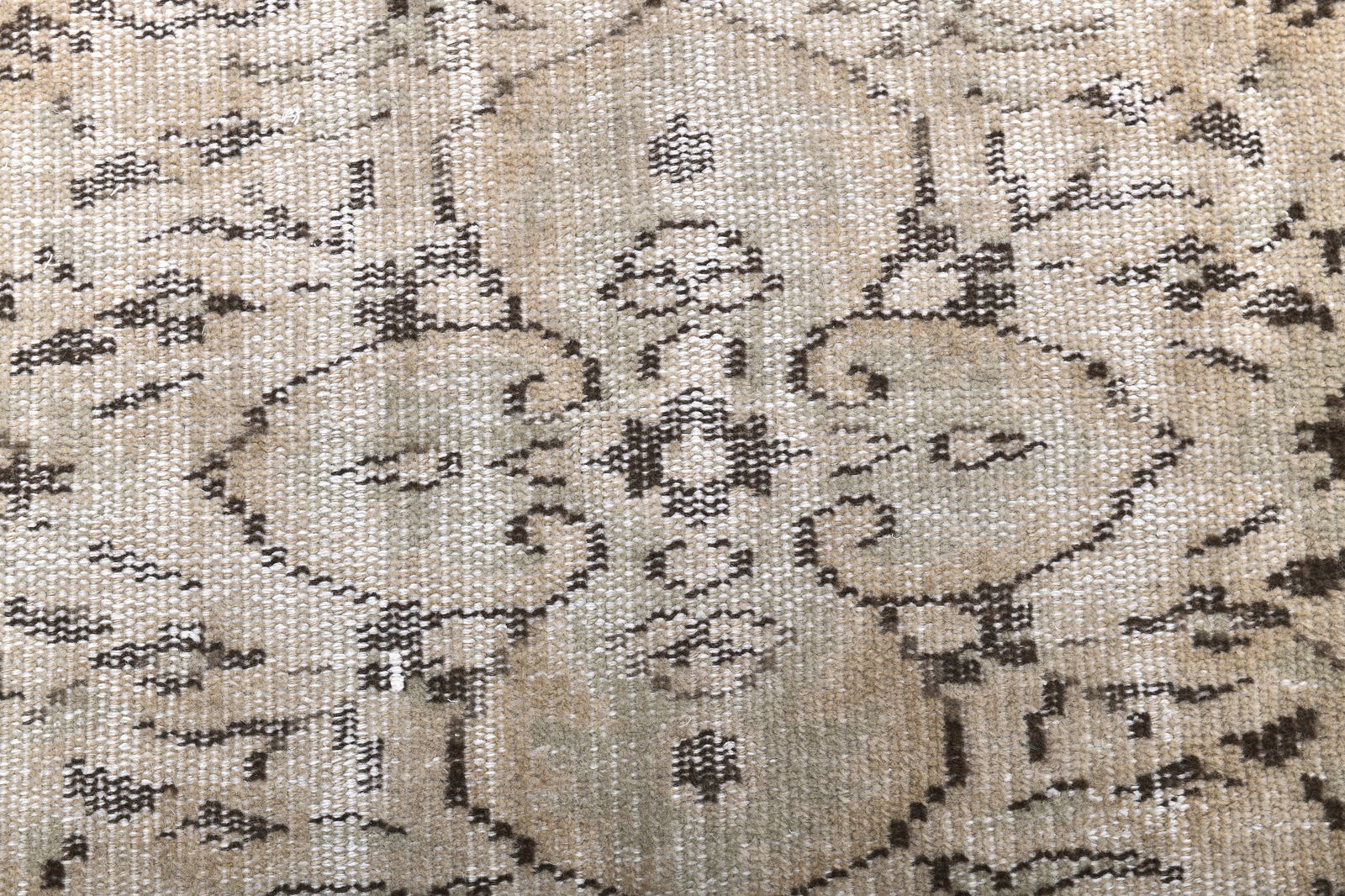 5'10'' x 9'3'' Handmade Vintage Wool Rug - 243814 - 6