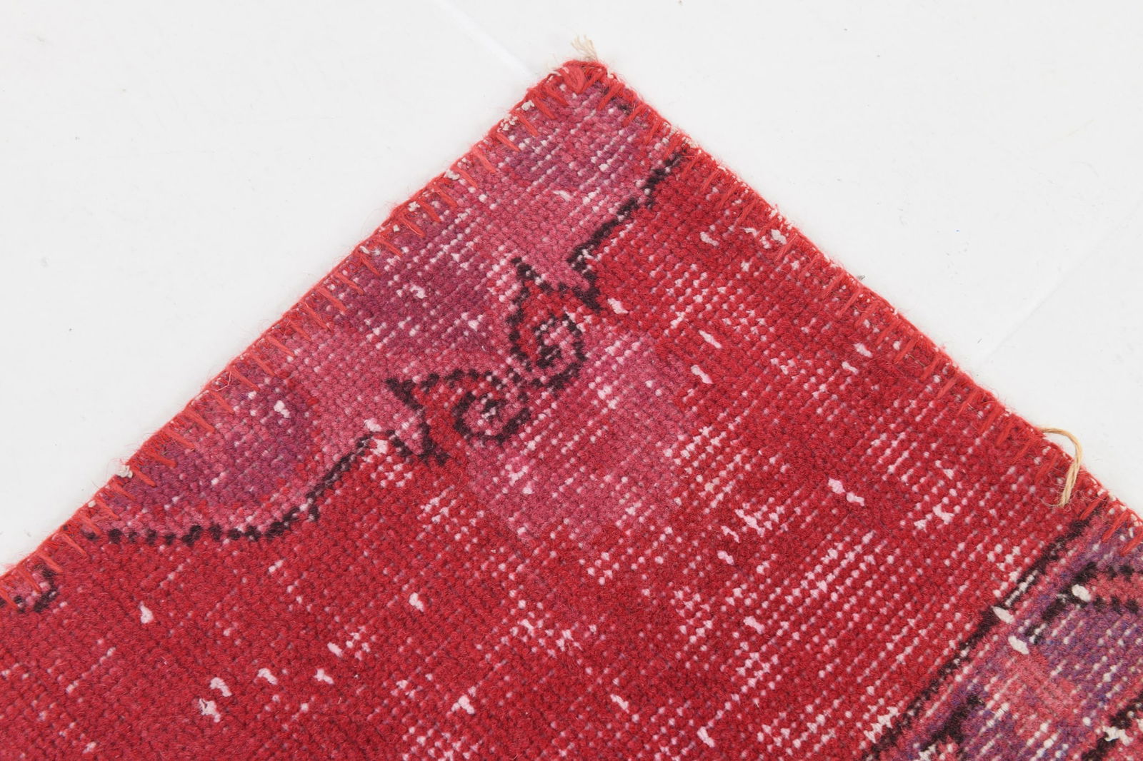 5'6'' x 7'10'' Handmade Vintage Wool Patchwork Rug - 508 - 10