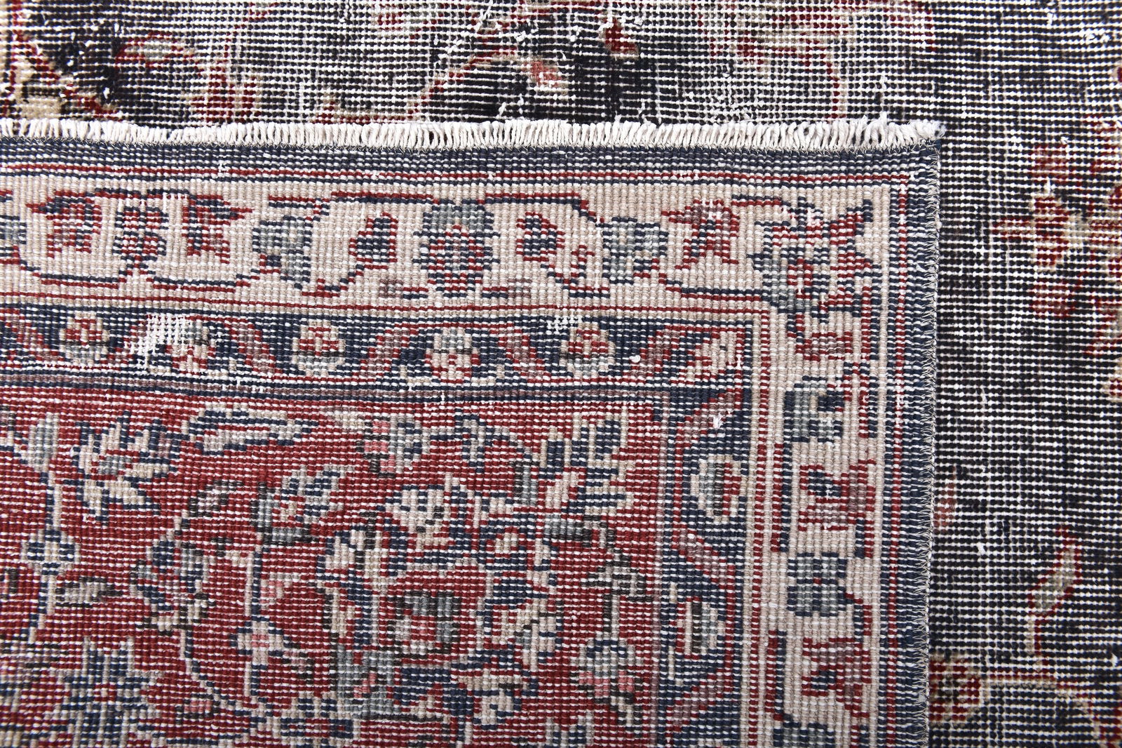 8'11'' x 12'7'' Handmade Vintage Wool Rug - 243825 - 12