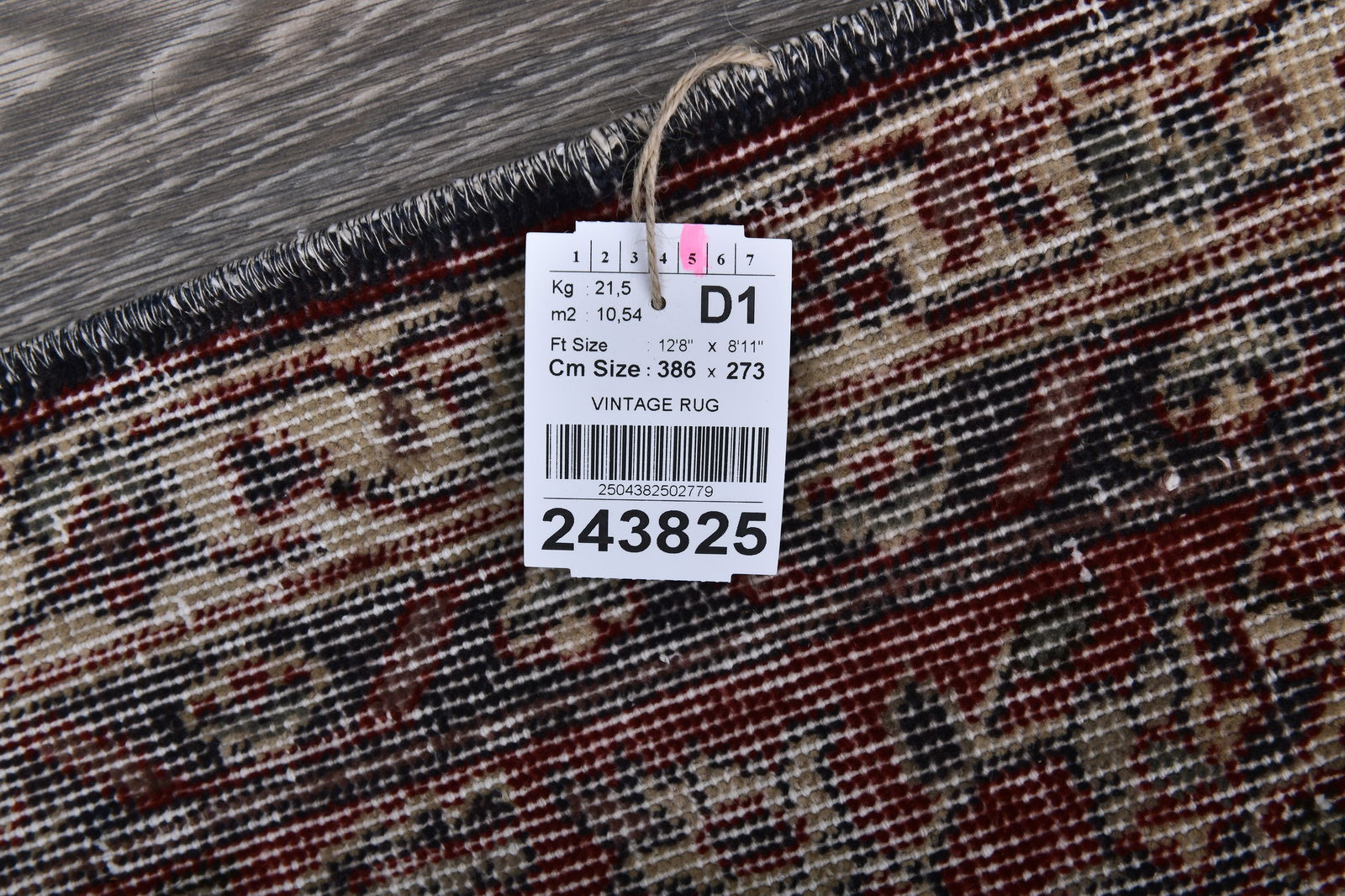 8'11'' x 12'7'' Handmade Vintage Wool Rug - 243825 - 15