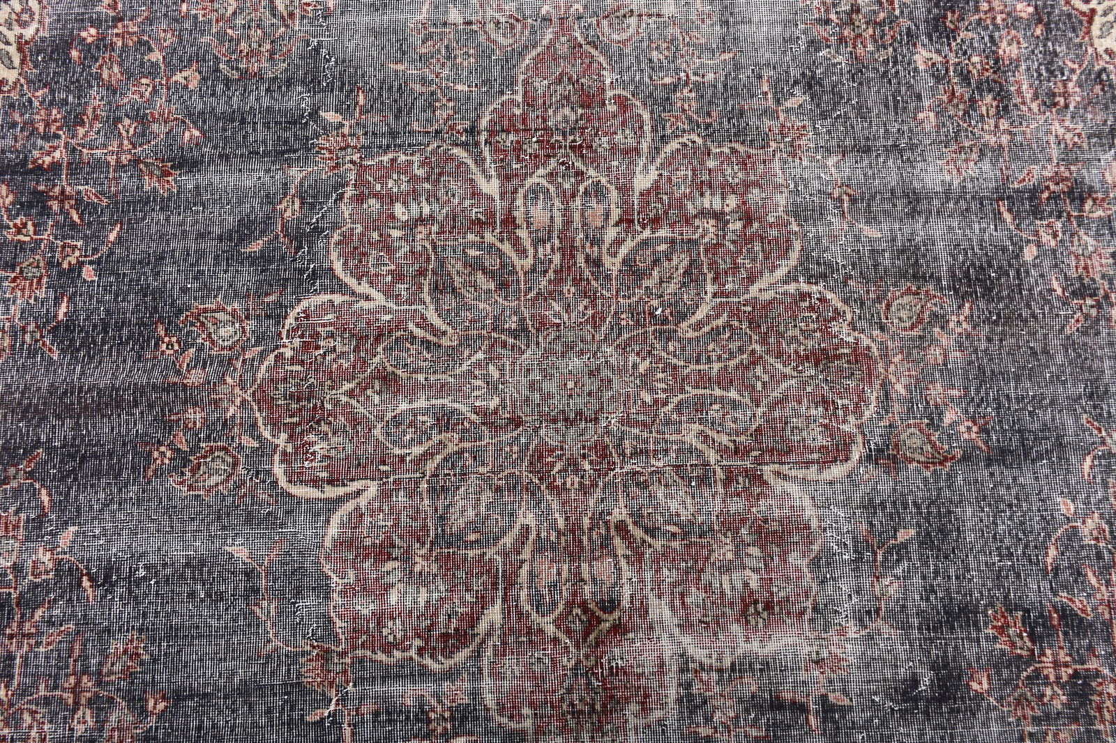 8'11'' x 12'7'' Handmade Vintage Wool Rug - 243825 - 5