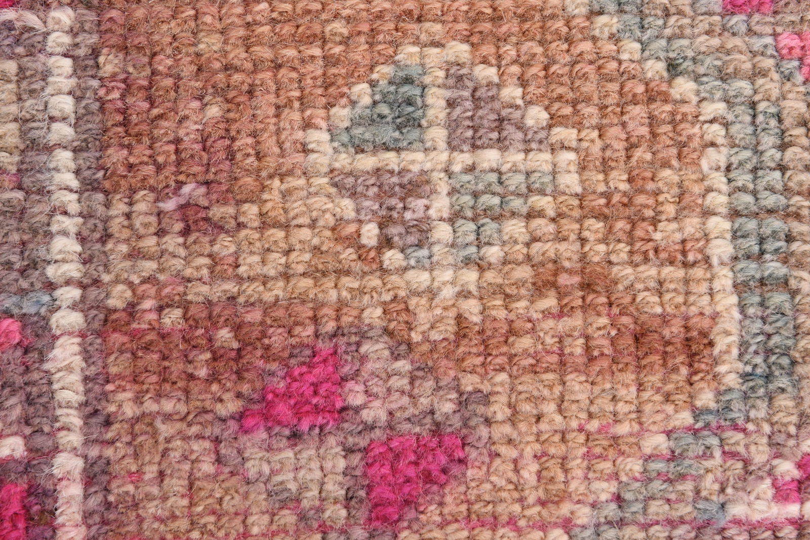 2'9'' x 11'10'' Handmade Vintage Wool Rug - 6970 - 11
