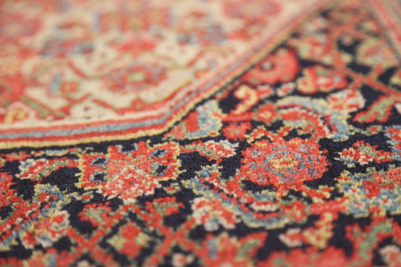 Pre-1900 Antique Vegetable Dye Signed Senneh Persian Rug 5x7 - 12