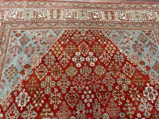 Antique Persian Joshaghan Rug-4994 - 6