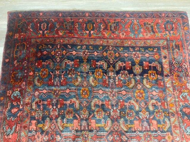 Antique persian Bidjar Rug-4690 - 5