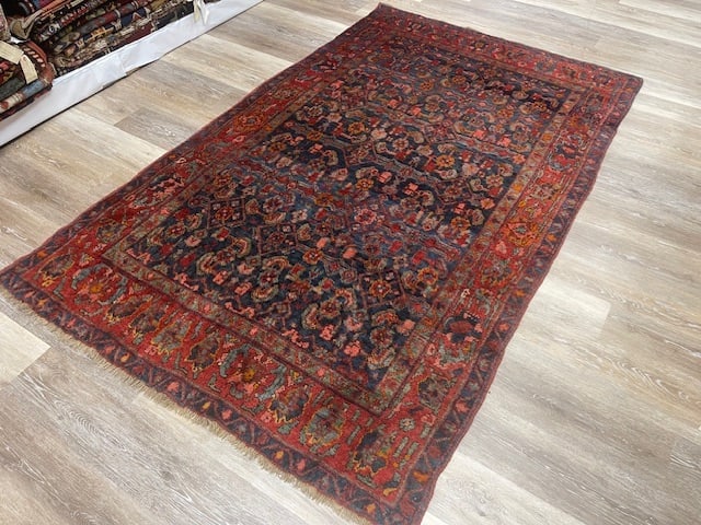 Antique persian Bidjar Rug-4690 - 6