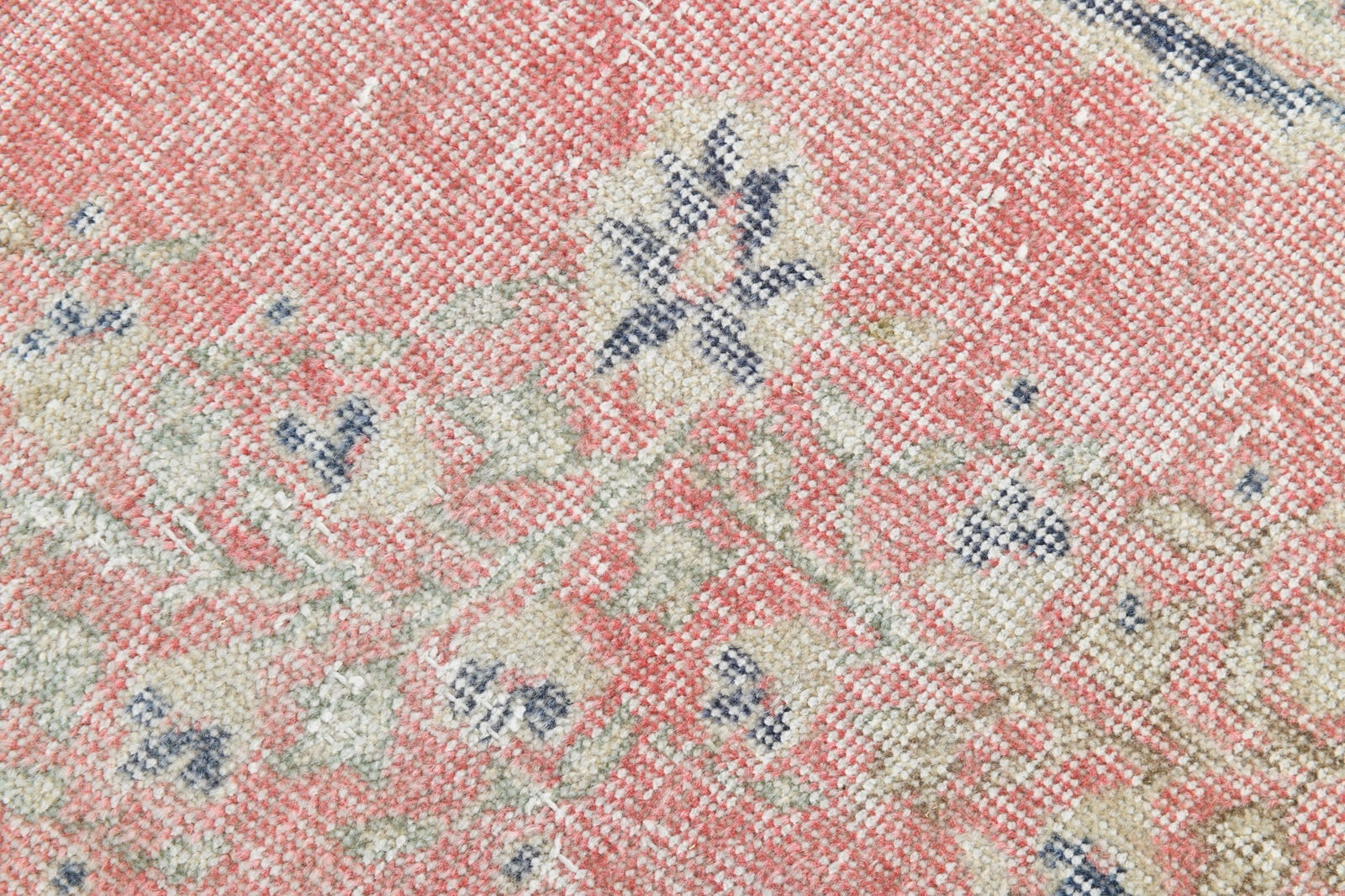 5'2'' x 7'11'' Handmade Vintage Wool Rug - 20489 - 9