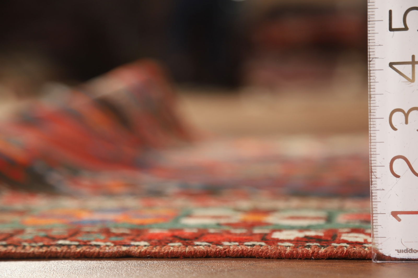 Pre-1900 Antique Kazak Vegetable Dye Runner Rug 3x12 - 17