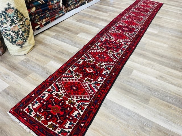 Vintage persian Karajeh Runner-5082 - 6