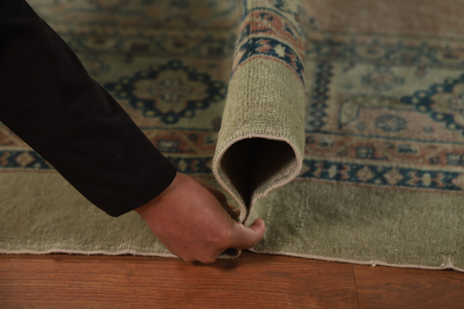 Antique Vegetable Dye Tabriz Persian Large Rug 10x13 - 20