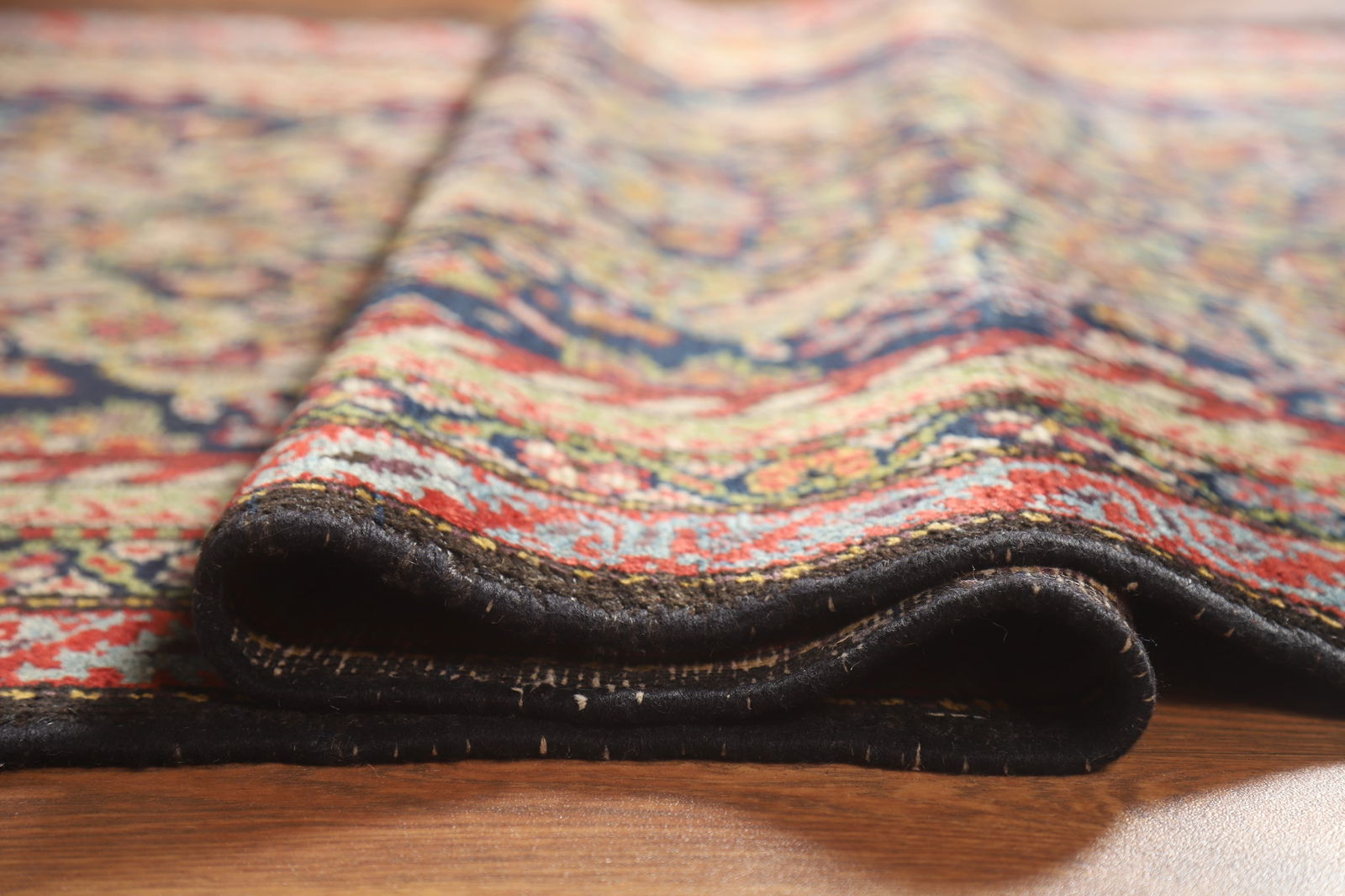 Pre-1900 Antique Vegetable Dye Malayer Persian Runner Rug 3x13 - 13