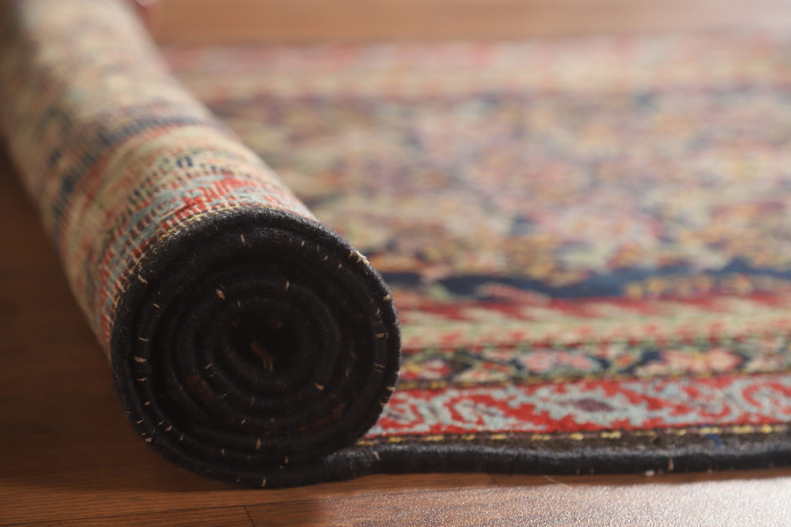 Pre-1900 Antique Vegetable Dye Malayer Persian Runner Rug 3x13 - 16