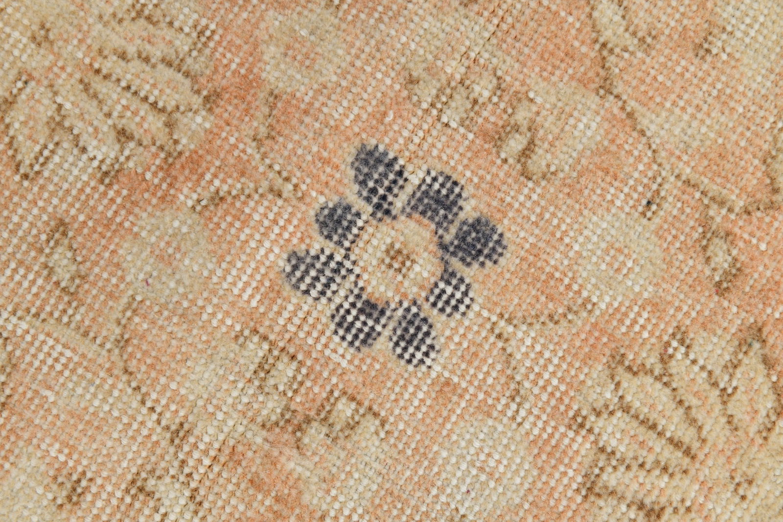 6'6'' x 10'0'' Handmade Vintage Wool Rug - 19070 - 7