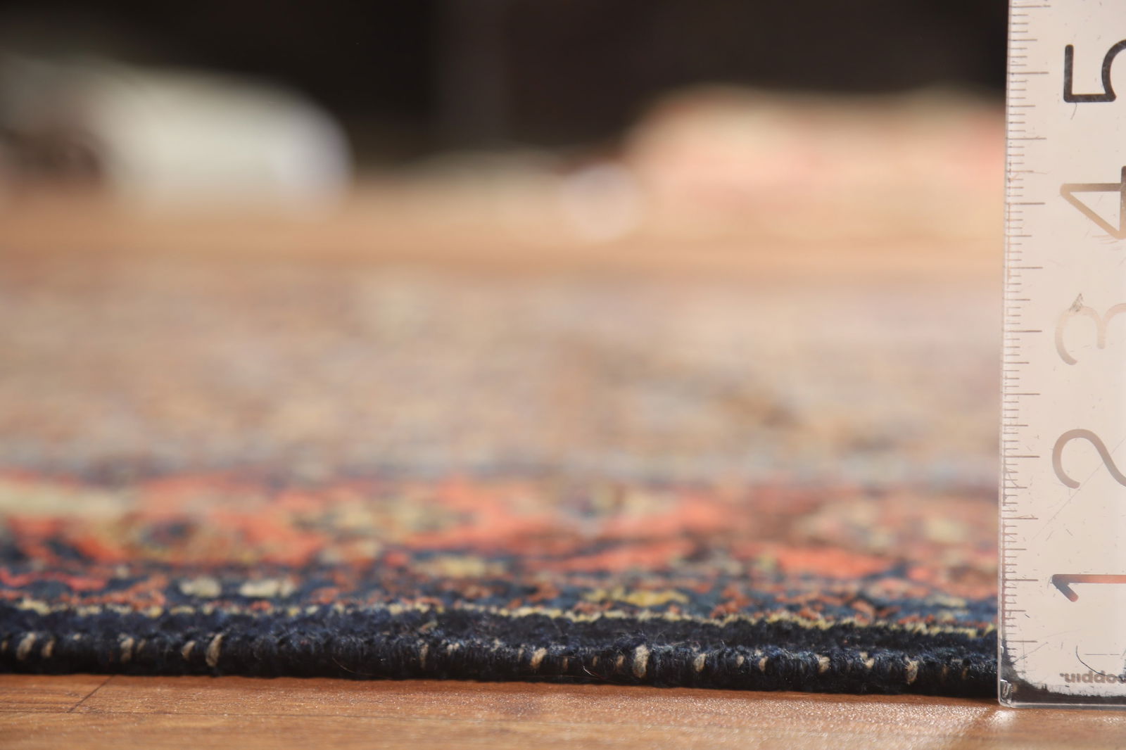 Pre-1900 Antique Senneh Vegetable Dye Persian Rug 5x16 - 19