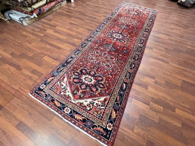 Vintage persian Heriz Runner-5033 - 5