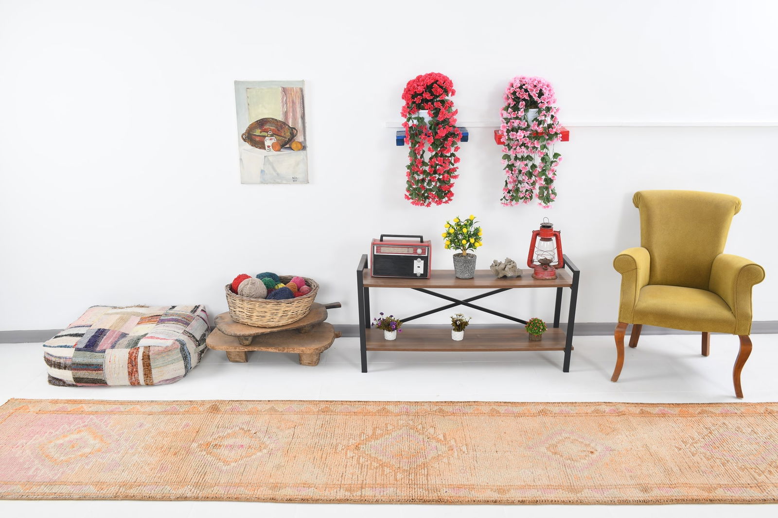 2'8'' x 13'2'' Turkish Vintage Runner Rug - 17961 - 3