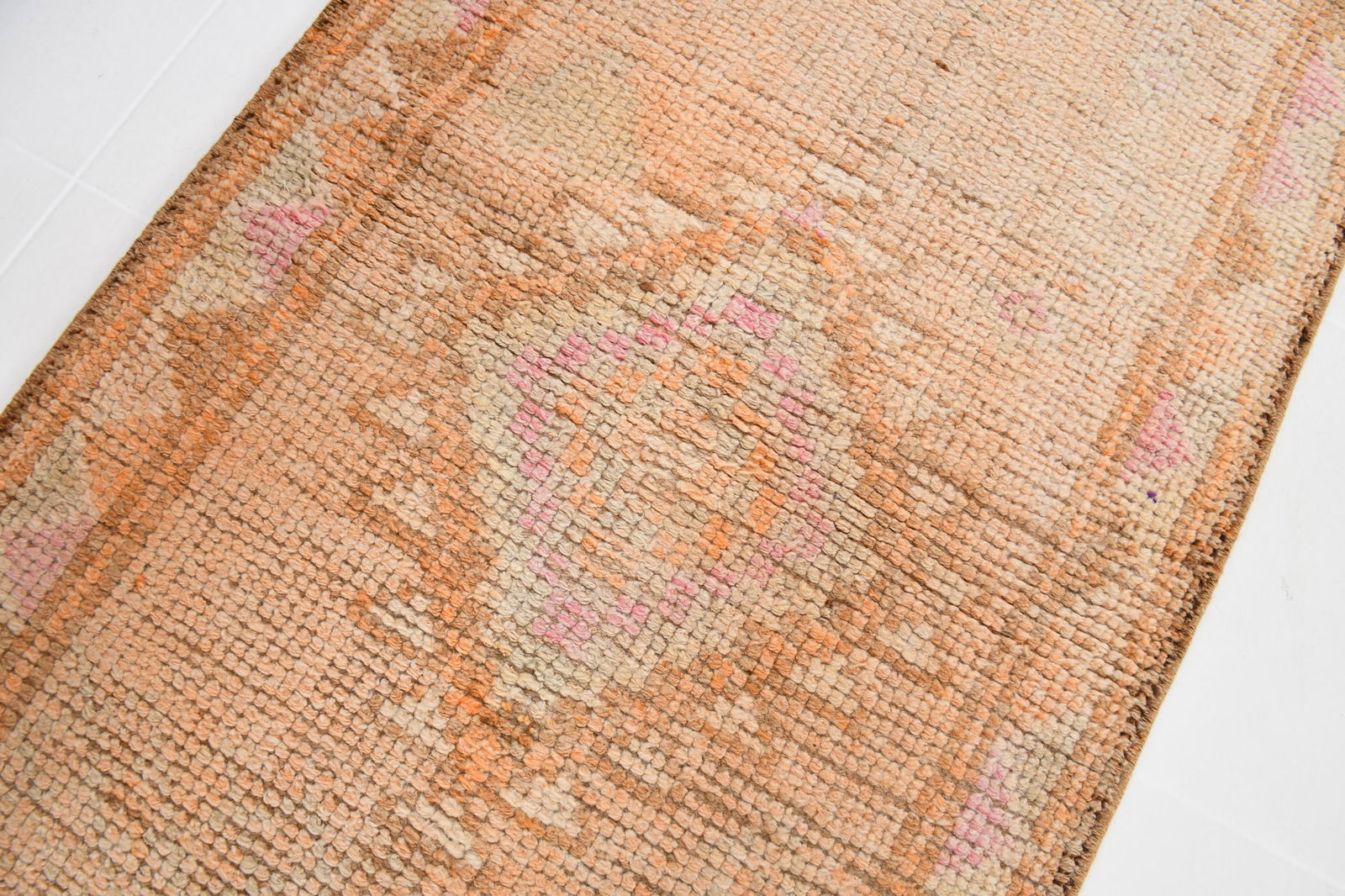 2'8'' x 13'2'' Turkish Vintage Runner Rug - 17961 - 7