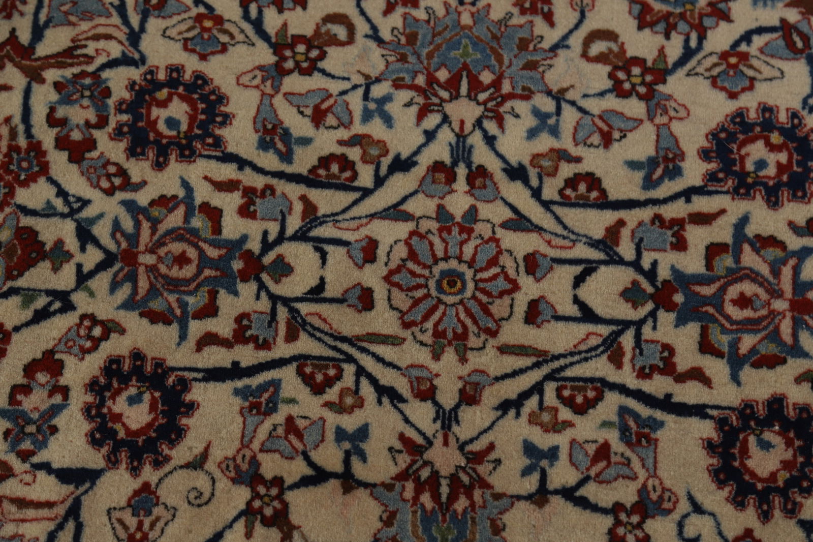 Antique Vegetable Dye Nain Toodeshk Persian Area Rug 7x11 - 10