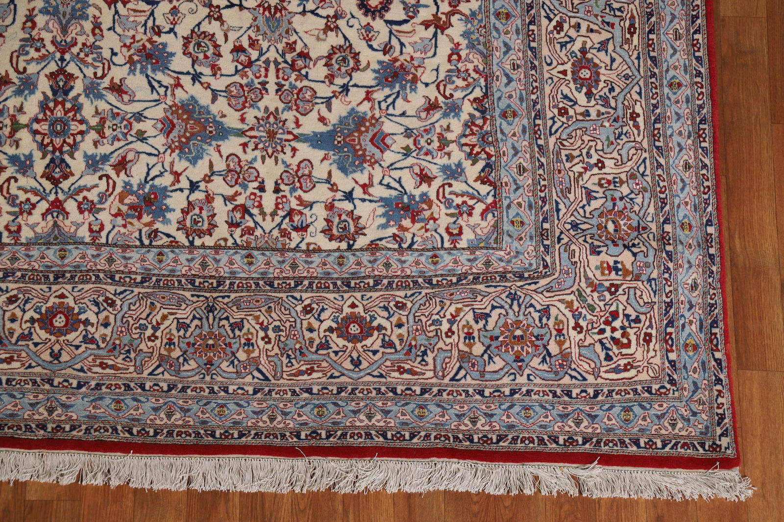 Antique Vegetable Dye Nain Toodeshk Persian Area Rug 7x11 - 5