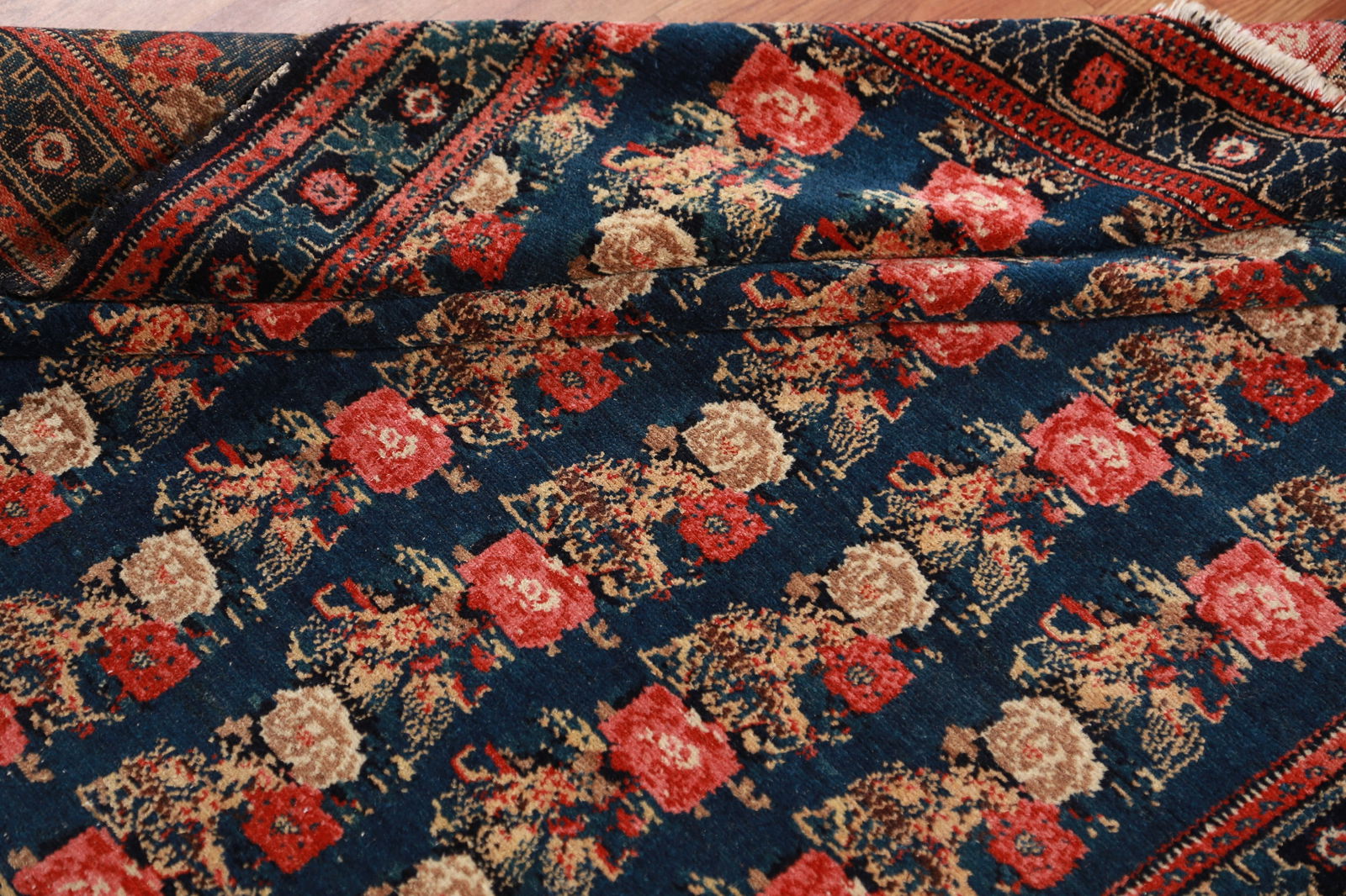 Antique Vegetable Dye Senneh Persian Rug 4x6 - 14