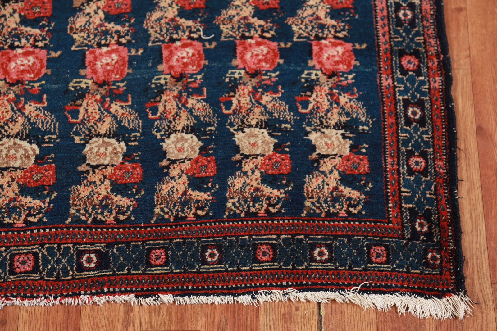 Antique Vegetable Dye Senneh Persian Rug 4x6 - 5