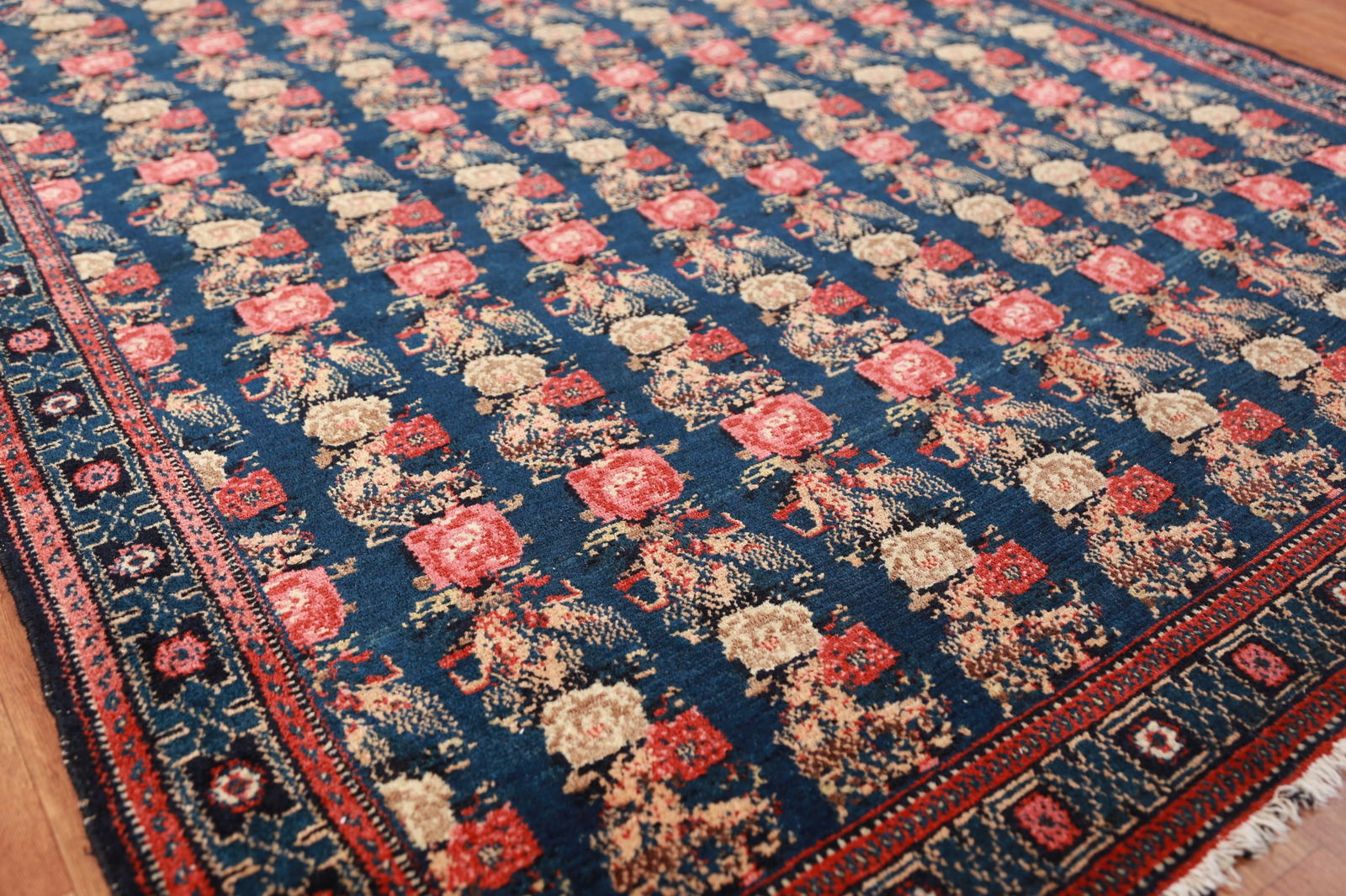 Antique Vegetable Dye Senneh Persian Rug 4x6 - 6