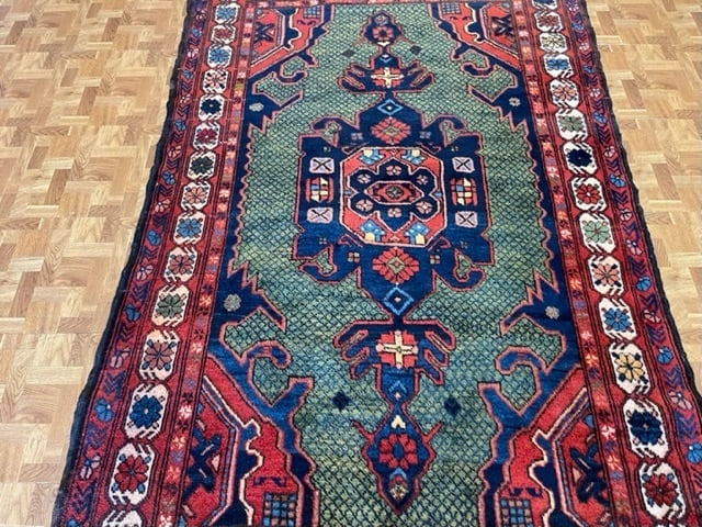 Vintage Afghan Caucasian Rug - 2