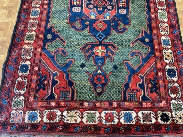 Vintage Afghan Caucasian Rug - 3