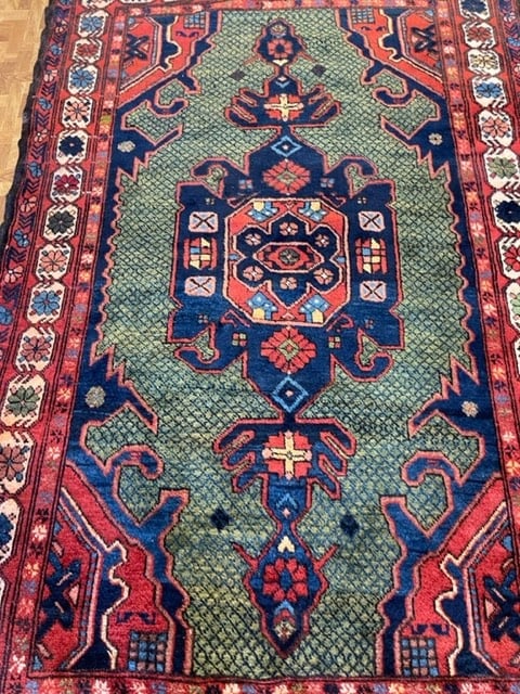 Vintage Afghan Caucasian Rug - 4