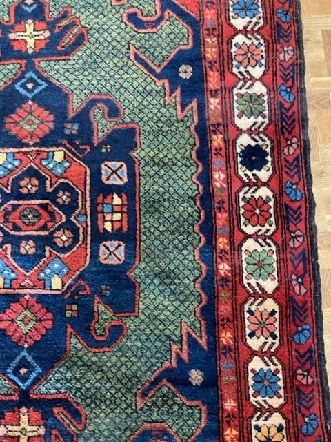 Vintage Afghan Caucasian Rug - 7