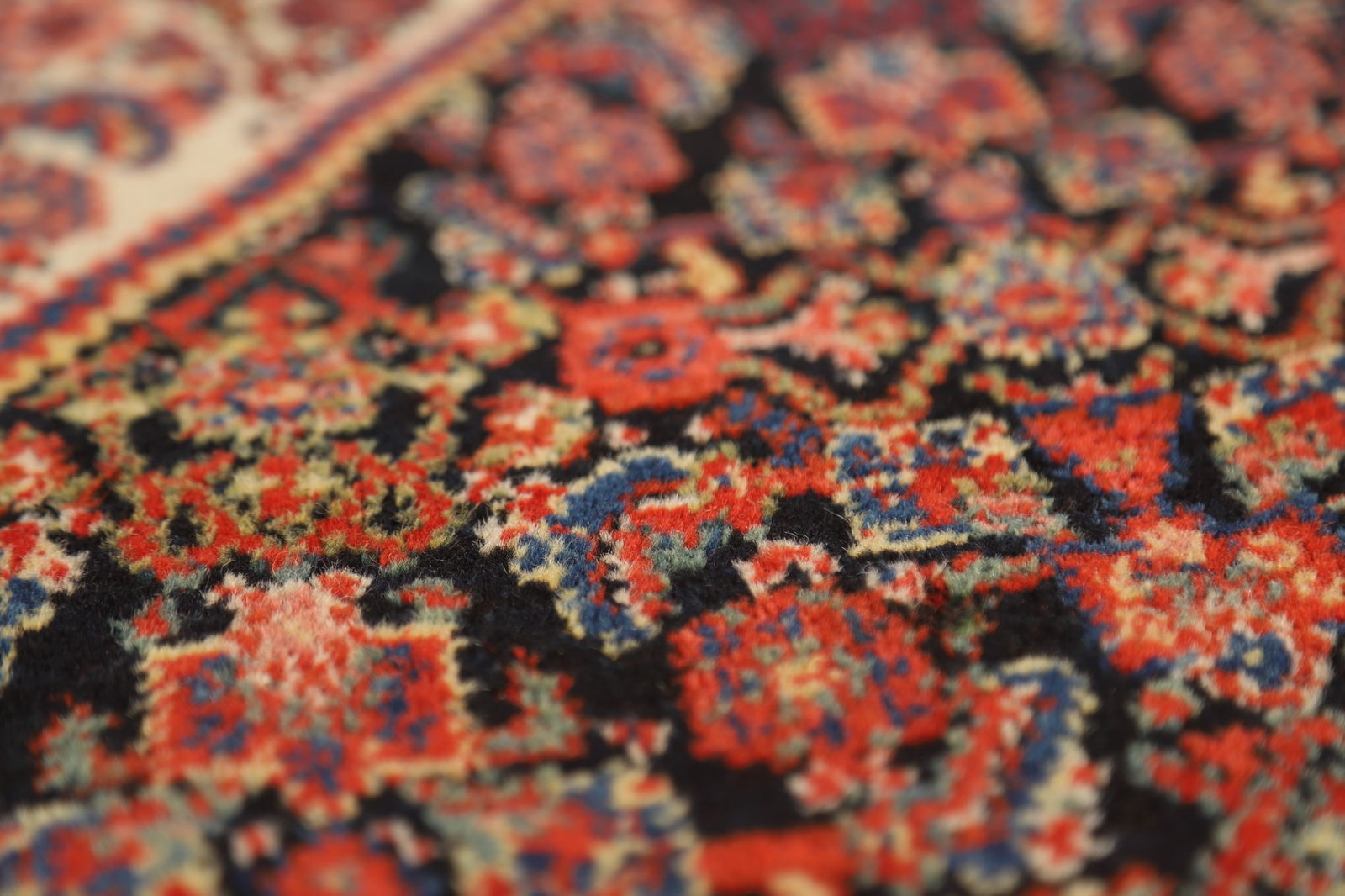 Pre-1900 Antique Vegetable Dye Senneh Persian Large Rug 8x20 - 12