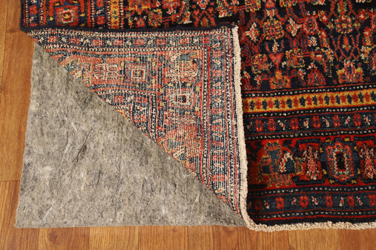 Pre-1900 Antique Vegetable Dye Senneh Persian Large Rug 8x20 - 8